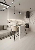Кварц-винил SPC AlixFloor City Line 5 мм Дуб Светло-Серый 2.009 м2