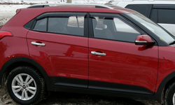 Дефлекторы боковых окон SIM для Hyundai Creta (2015-2021) арт.SHYCRE1132