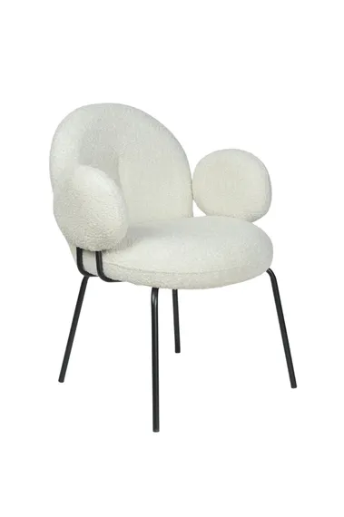 Стул Nino жемчужное букле