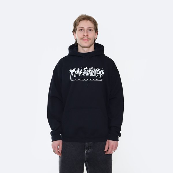 Худи Thrasher Pigeon Mag Hood (black) артикул: - купить в магазине Дайс