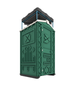 Мобильная душевая кабина ECOSTYLE Экогрупп(1200x1100x2550см;80кг;зеленый) - арт.560151