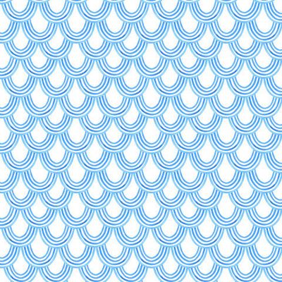 Синий абстрактный принт.