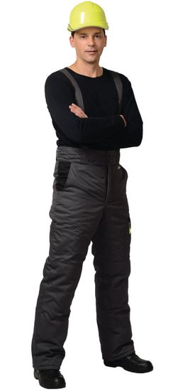 Костюм зимний "Сириус-Ховард" брюки (серый/черный)