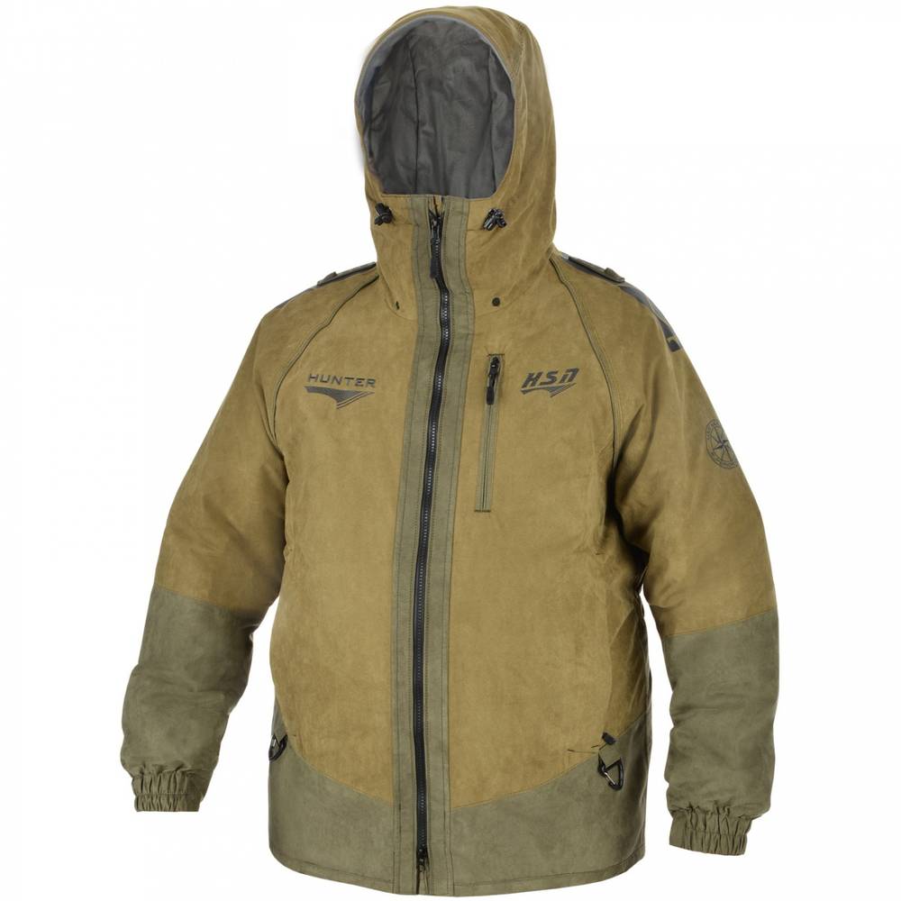 Костюм мужской зимний "Dikson I comfort" -45, zamsha, хаки, ХСН