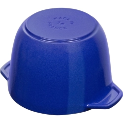 STAUB Чугунная кастрюля Cocotte 3 л 20 см синяя EAN 3272340043987