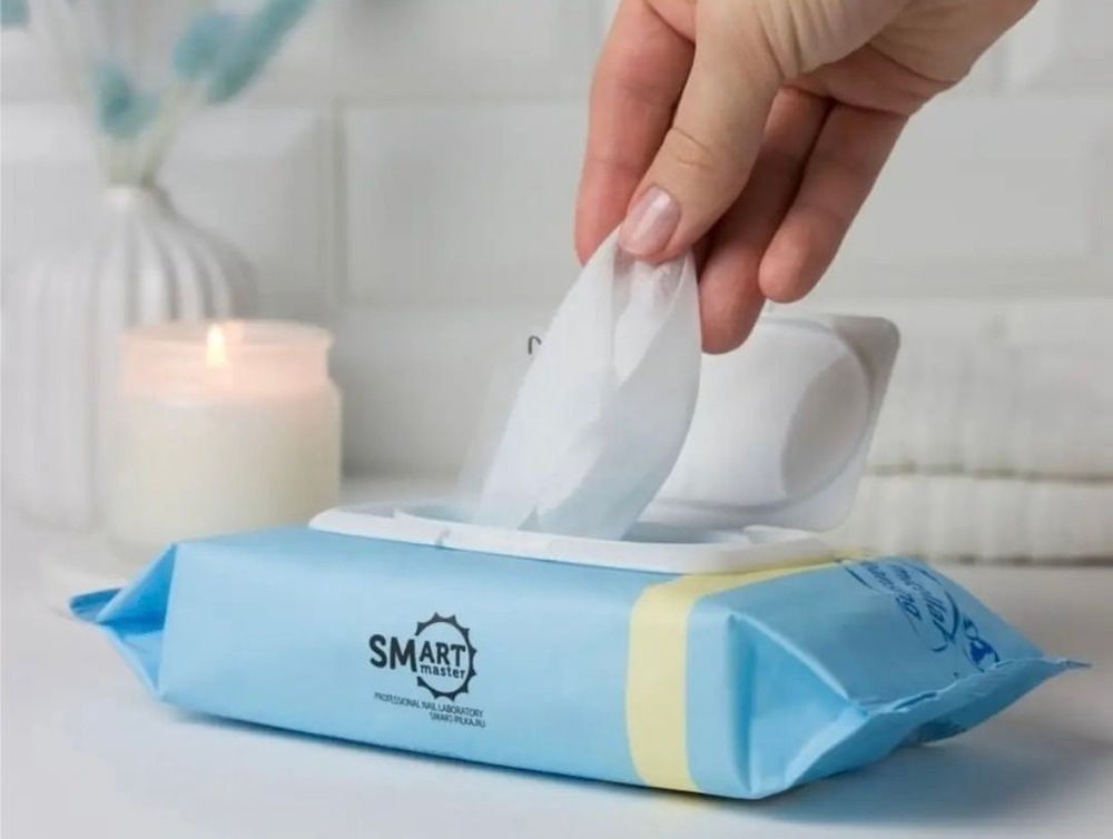 Smart Влажные мицеллярные салфетки для кожи, 50шт