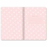 Тетради 40 л. в клетку обложка SoftTouch, НАБОР 3 шт., бежевая бумага 70 г/м2, сшивка, А5 (147х210 мм), JOY, BRAUBERG, 403791