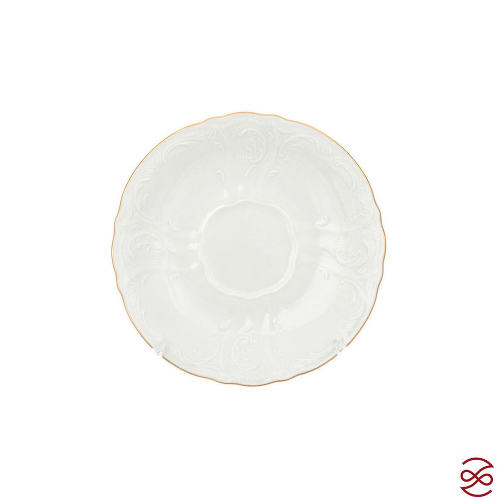 Чайный сервиз на 6 персон Bernadotte Белый узор 17 предметов