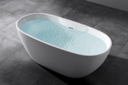 Акриловая ванна ARTMAX AM-605-1700-790 отдельностоящая со сливом-переливом ,сифон в комплекте