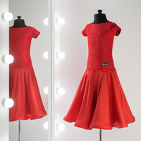 Julia 3-01-01-A | Рейтинговое платье для спортивных бальных танцев | Vasileva Dance