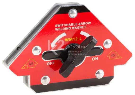 Магнитный отключаемый угольник HDWELD WM12-L