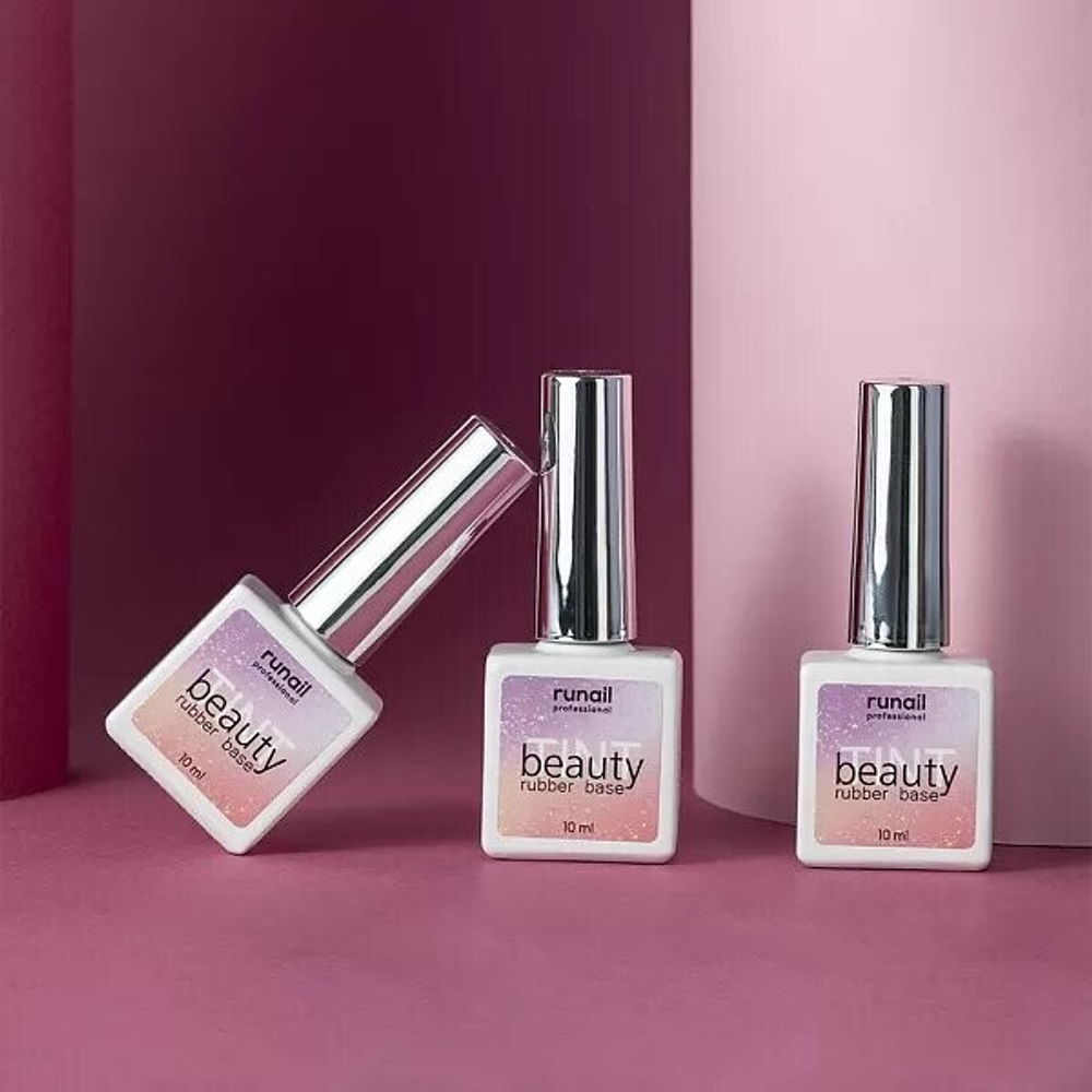 Runail Каучуковая цветная база beautyTINT, 10 мл (yuki), №8549