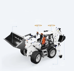 Конструктор экскаватор-погрузчик Xiaomi ONEBOT Combination Excavator (OBDZJ10AIQI)