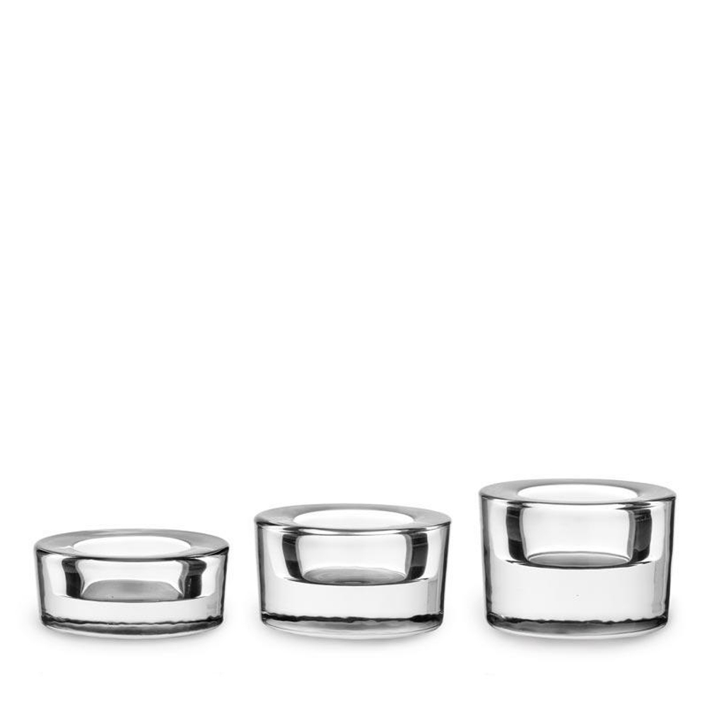 Набор подсвечников 3шт VIVA Scandinavia Senses Прозрачный