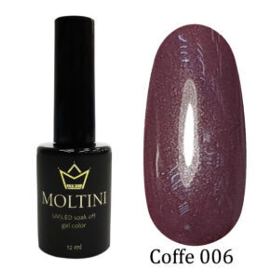 Гель-лак Moltini COFFE 006, 12 ml