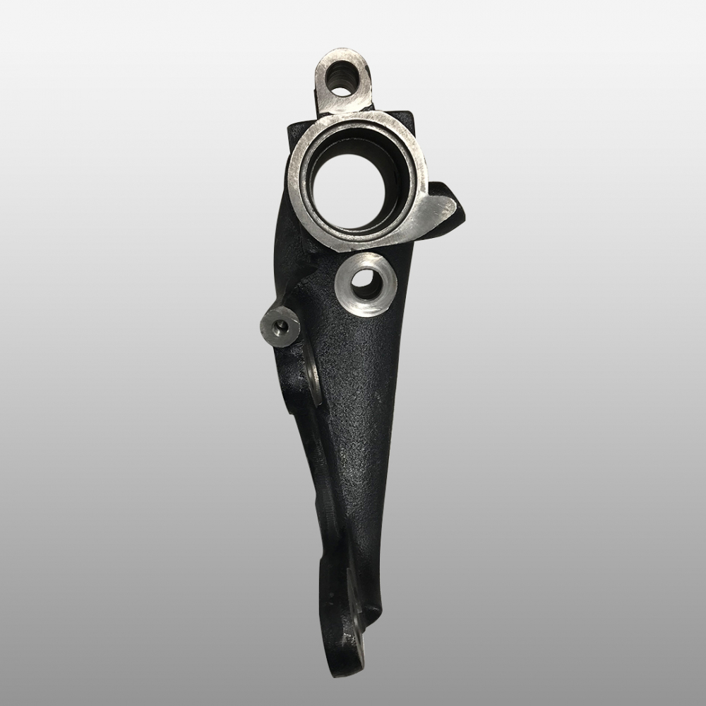 81.50310.0312 - Кронштейн крепления тормозной камеры передний (правый) на Shacman, Shaanxi, КамАЗ, Урал
