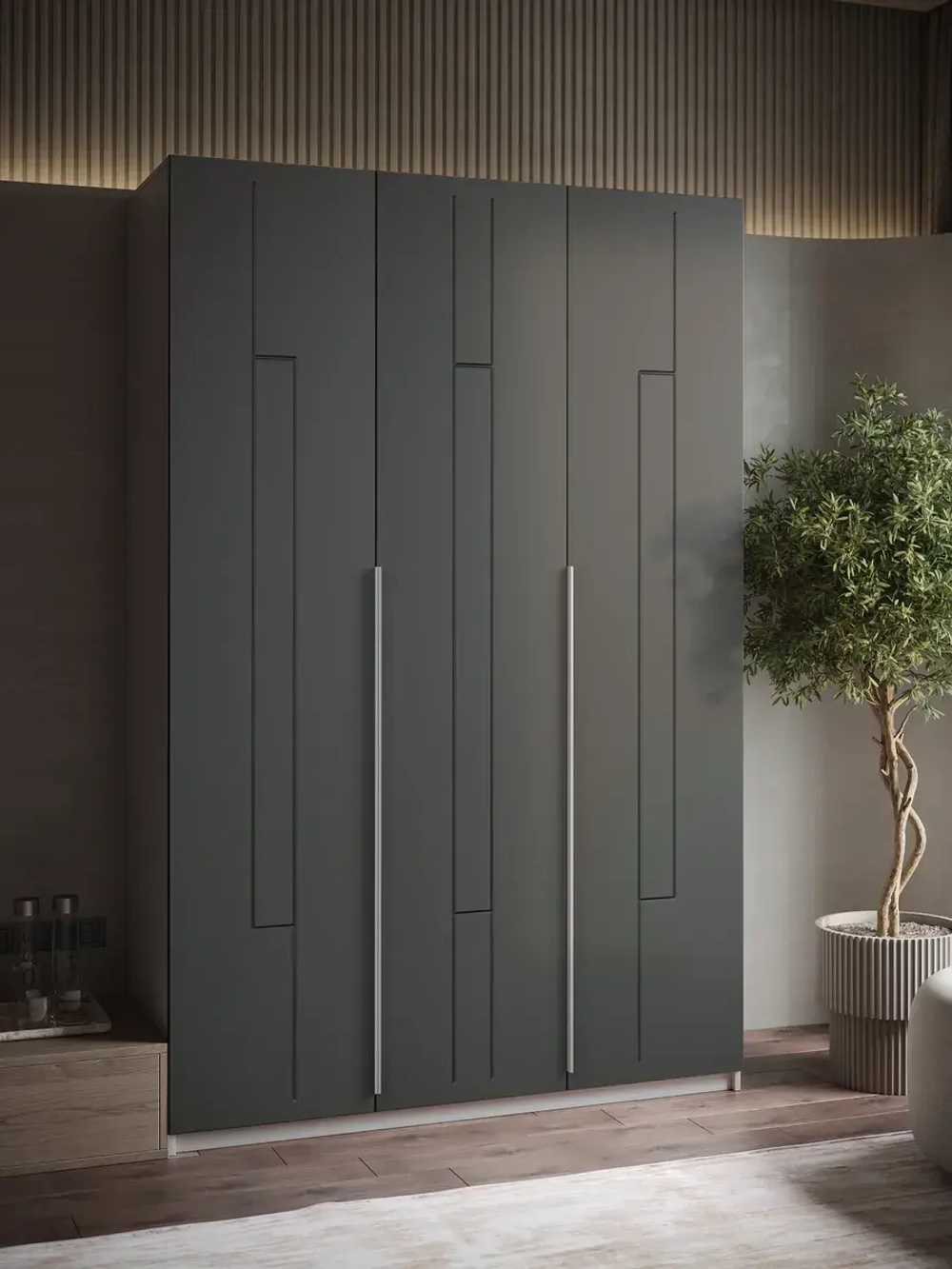 Шкаф распашной 150х50х220 трёхдверный Mirage 5