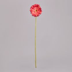 ЦВЕТОК ИСКУССТВЕННЫЙ "ГЕРБЕРА" ВЫСОТА=61СМ. (МАЛ=24 ШТ/КОР=96ШТ.)