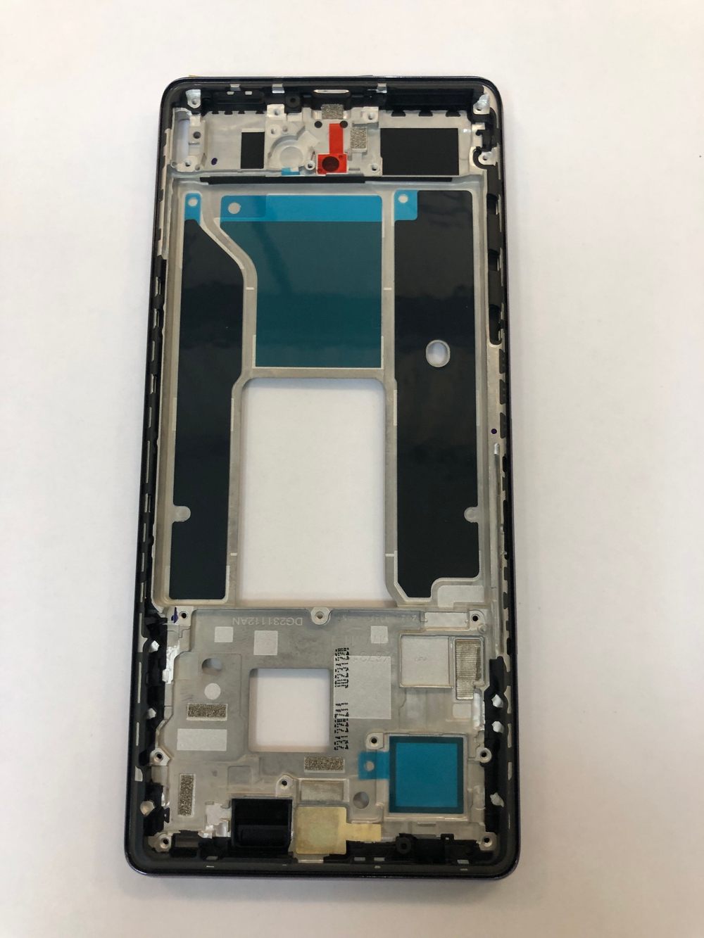 Средняя часть корпуса, рамка дисплея для Infinix Zero 30 5G (X6731) Пурпурная, Оригинал