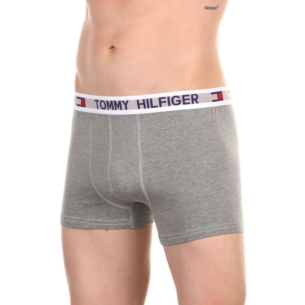 Набор мужских трусов боксеры 3в1 (черные, серые, белые) Tommy Hilfiger Classic set