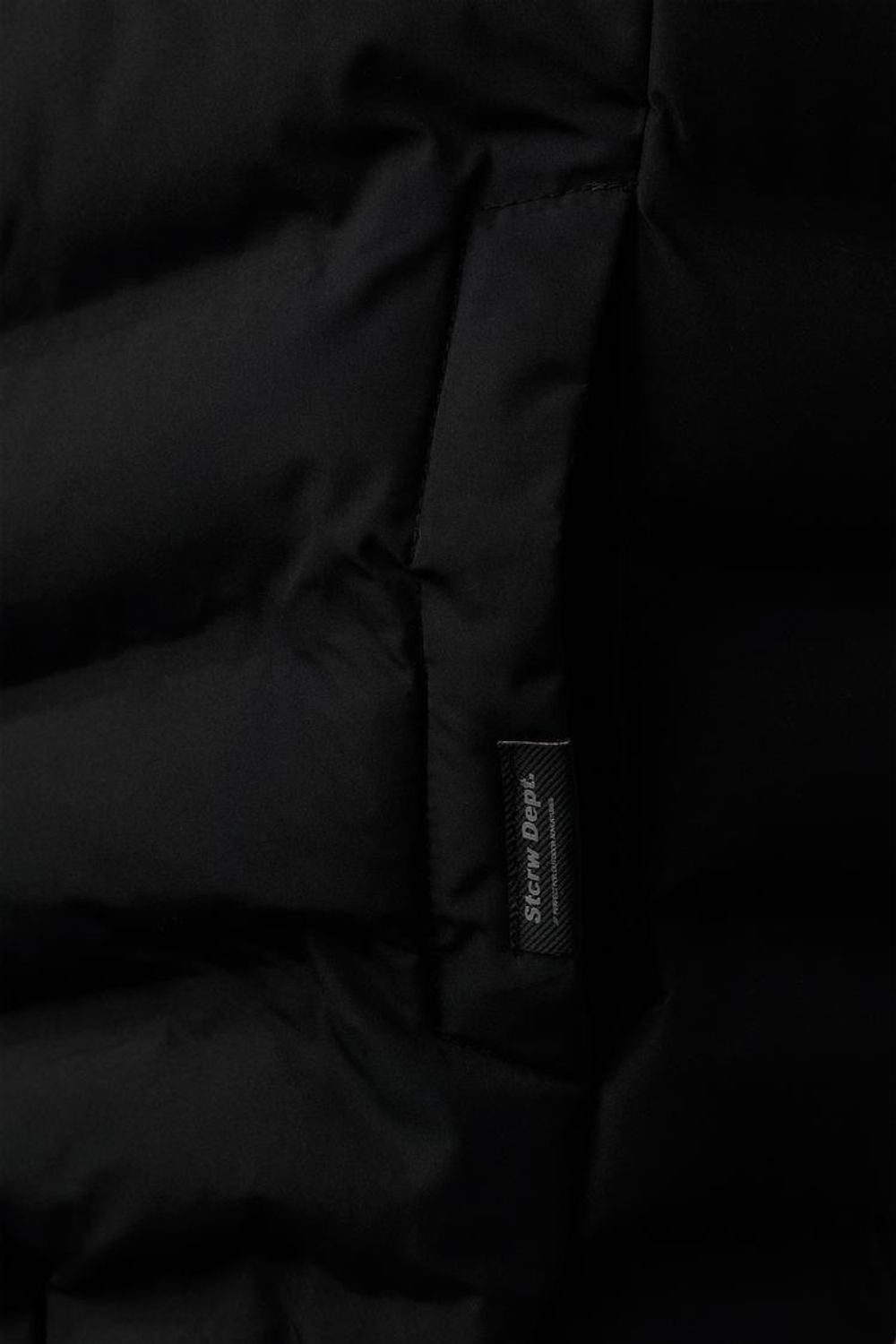 ZARA ОЧЕНЬ ЛЕГКИЙ ЖИЛЕТ WATER REPELLENT С КАПЮШОНОМ, ЧЕРНЫЙ