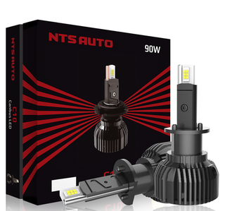 Автолампа LED Н 1 к-т NTS (вентилятор) С10 90W 6300K 4500Lm  (С10-H1-6300K)