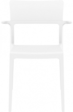 Кресло пластиковое Siesta Contract Plus, белый
