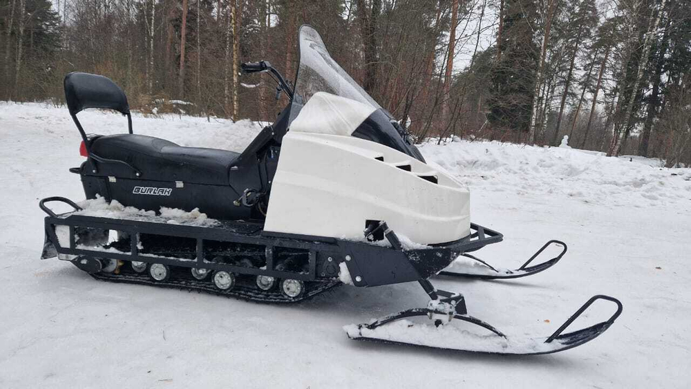 Снегоход Бурлак СК укороченный 29 л.с., катковая подвеска, 2 лыжи