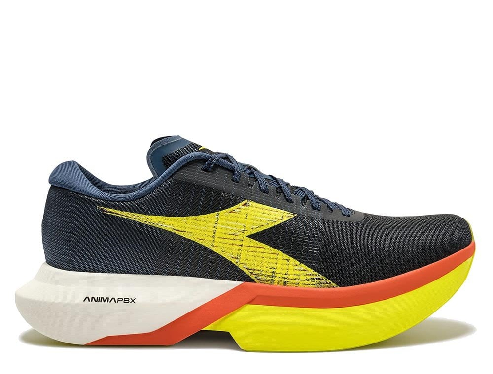 Кроссовки для бега мужские Diadora Gara Carbon 3 M Чёрно-Жёлтые