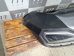 Юбка заднего бампера + накладки Geely Atlas 2 23-нв Б/У Оригинал 6044151400