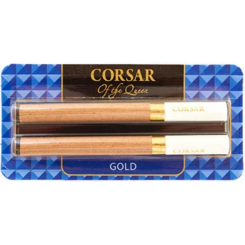 М. Сигариллы CORSAR Gold Original (Золотой оригинал) 2шт