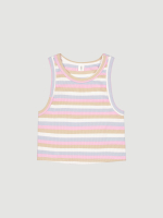 Майка-топ Mjölk Полоска розовая