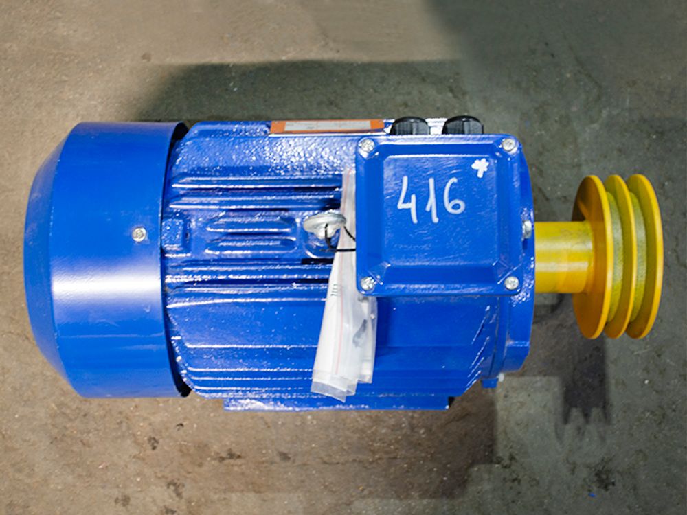 Электродвигатель со шкивом С416М