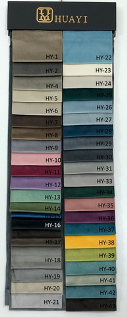 Портьерная ткань бархат Huayi арт. HY (высота 300 см, Турция)