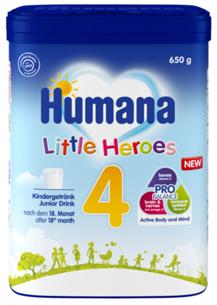 Напиток молочный Humana 4 с 18 месяцев 650г