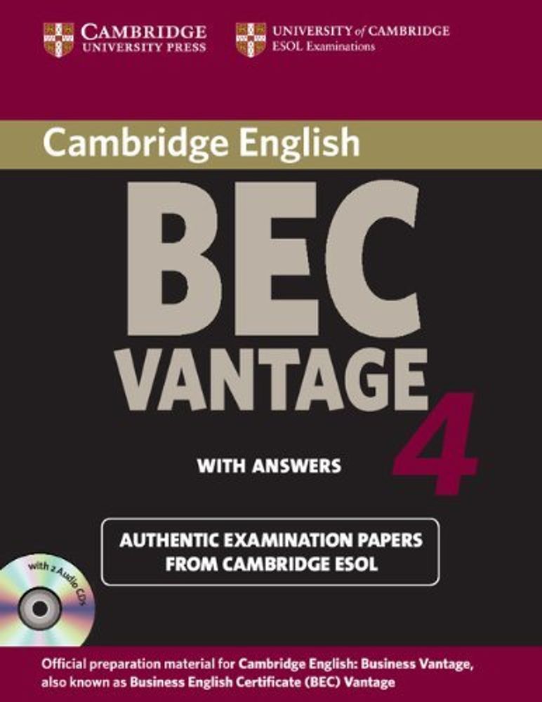 C BEC 4 Vantage SSP (SB +ans +Dx2)