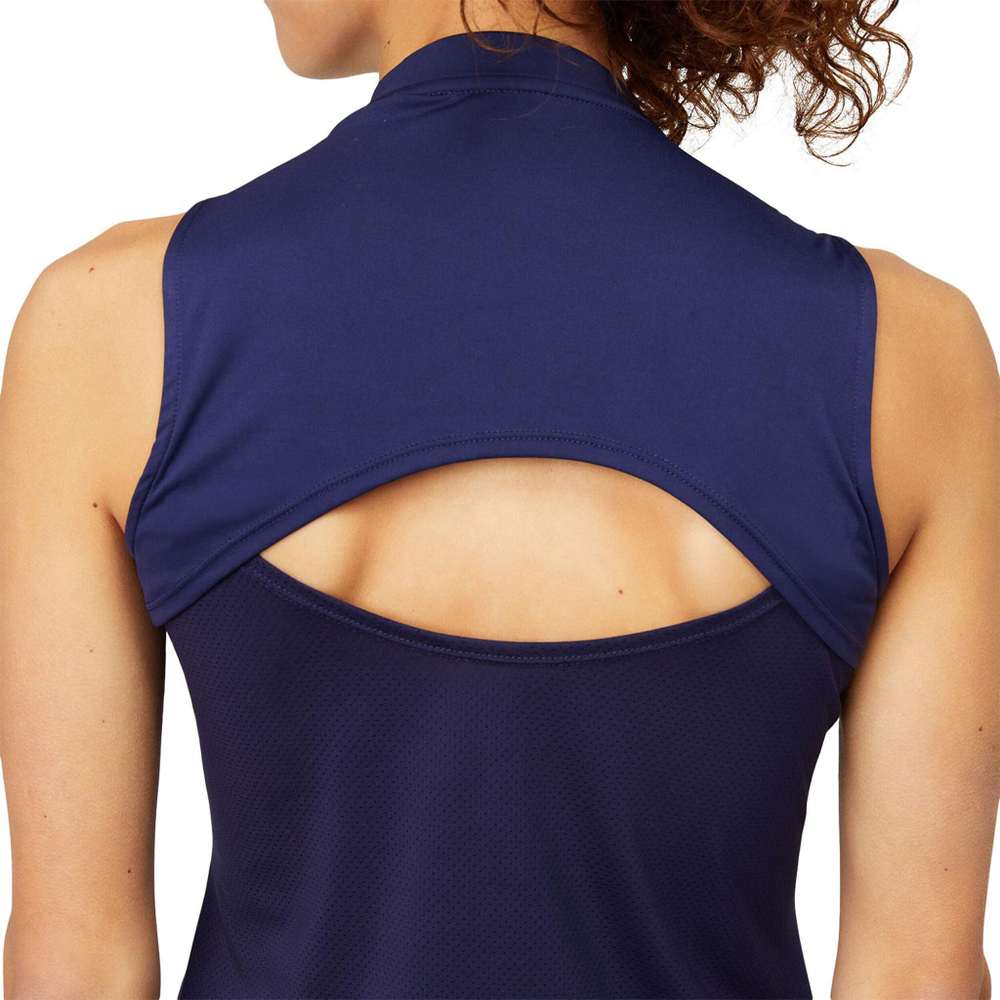 Женская теннисная майка ASICS Match Graphic Tank Top Women - Dark Blue