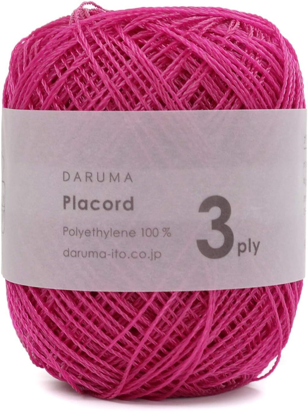 placord 3ply, цвет фуксия 4