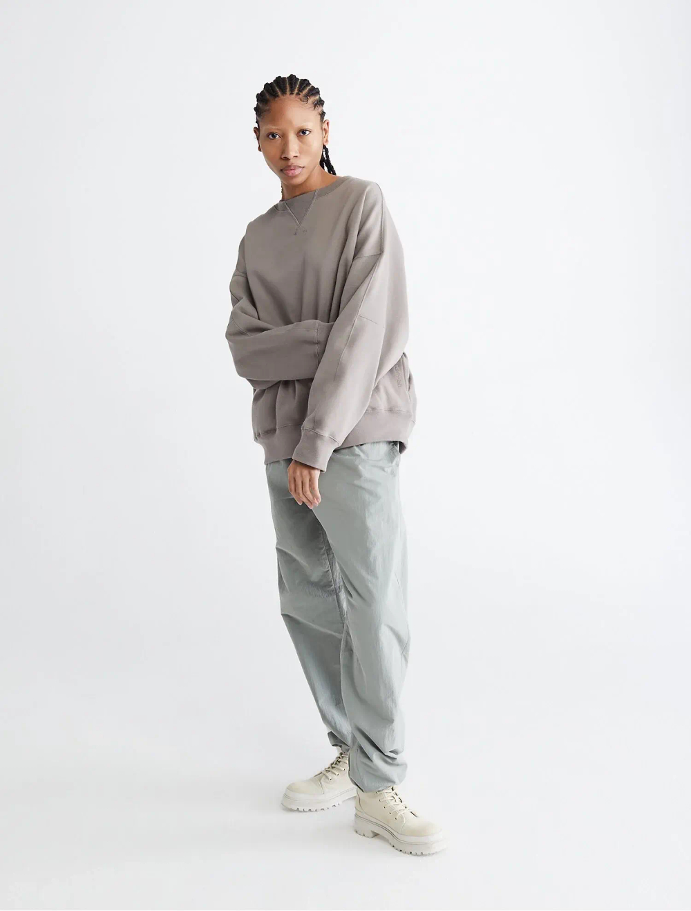 Свитшот Calvin Klein Standards Fleece Cement