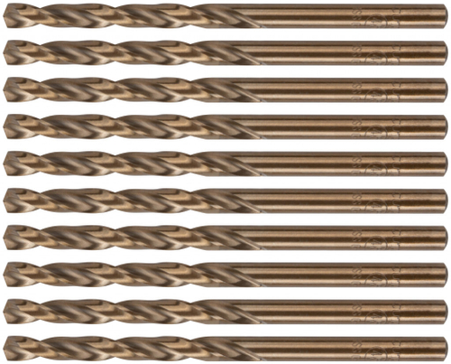 Сверло по металлу Cutop Profi с кобальтом 5%, 4,5 x 80мм (10шт./уп.)---