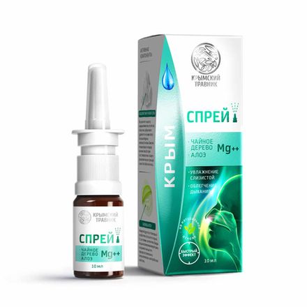 Спрей-бальзам назальный «Mg++ чайное дерево, алоэ»