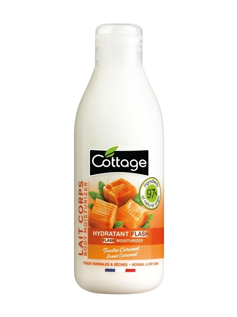 COTTAGE Молочко для тела СЛАДКАЯ КАРАМЕЛЬ/ Body Moisturizer – Sweet Caramel  - Normal & Dry Skin, 200 мл – купить за 1 162 ₽ | Shvabra24 - товары для  дома и красоты