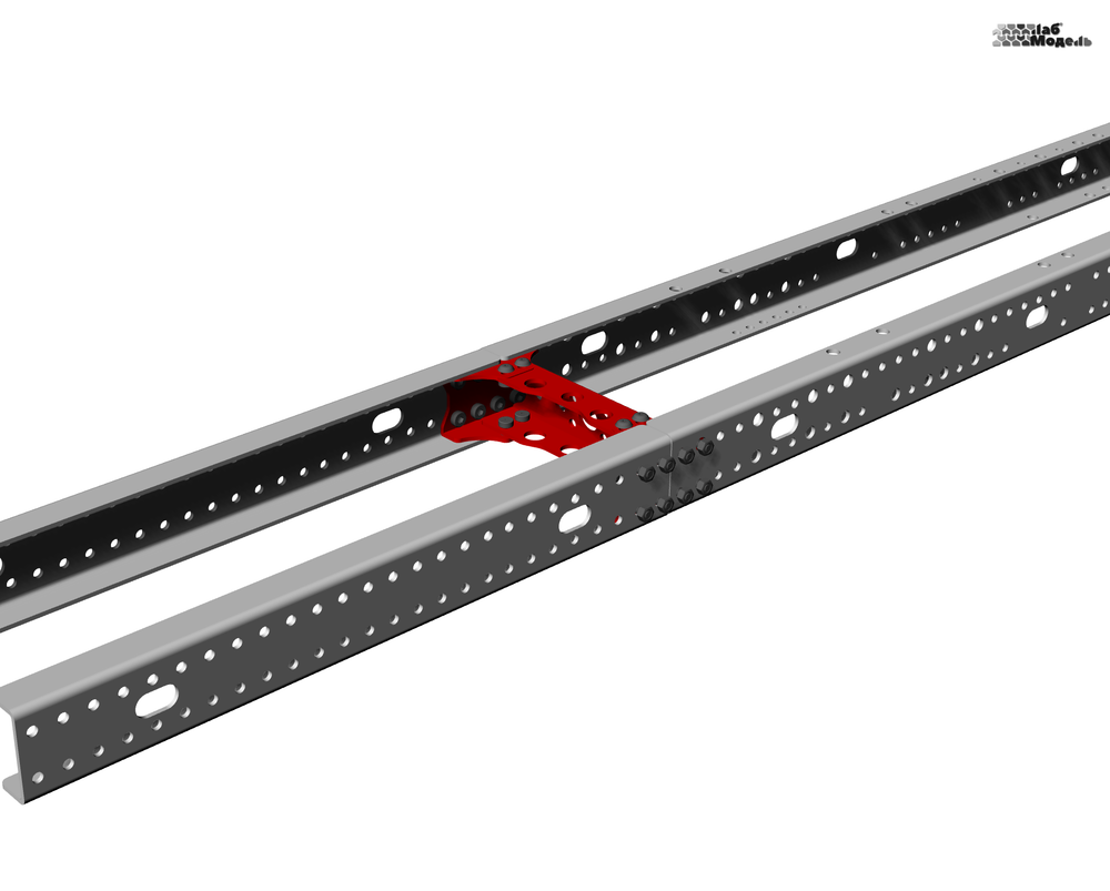 Соединитель-перемычка лонжеронов рамы