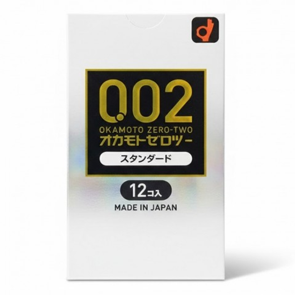 Презервативы ультратонкие Okamoto 0.02 L-size 12 шт.