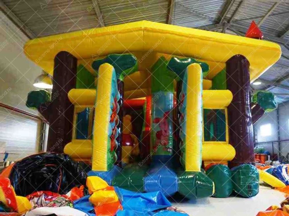 Батут-горка "Винни-Пух 2"