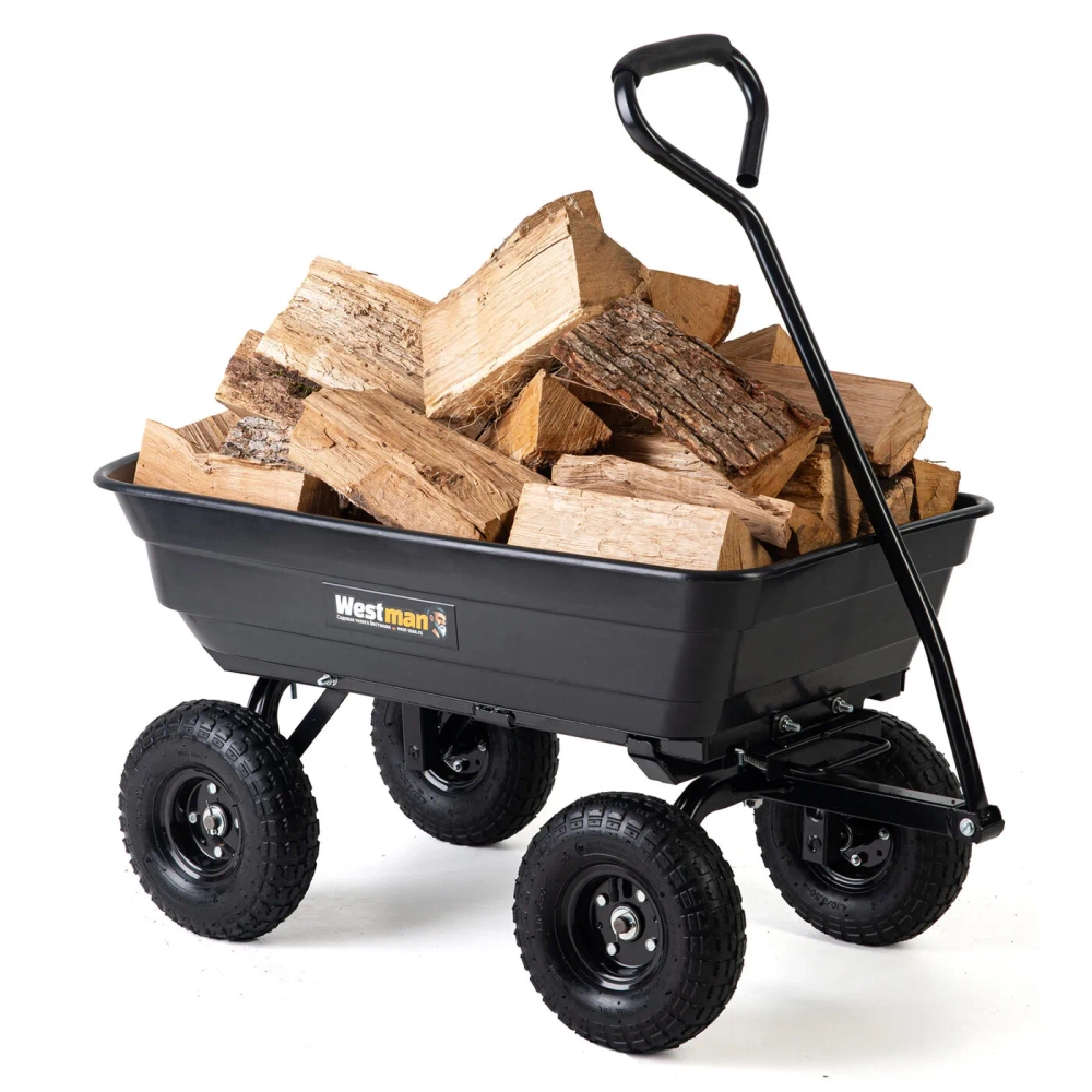 Садовая тележка на 4 колесах Westman кузов-самосвал 250