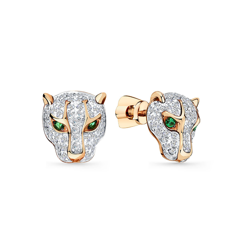 Серьги из золота 585 пробы