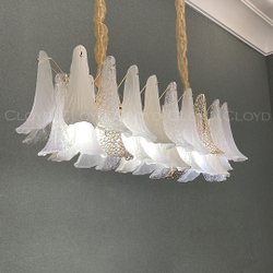 Люстра Cloyd WASABI C8 / шир. 111 см - керамика - золото (арт.11328)