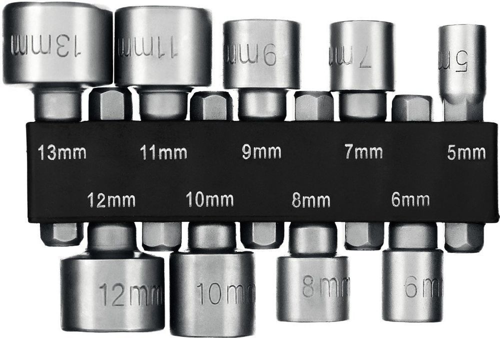 Набор STAYER биты с торцевой головкой в держателе 9 предметов