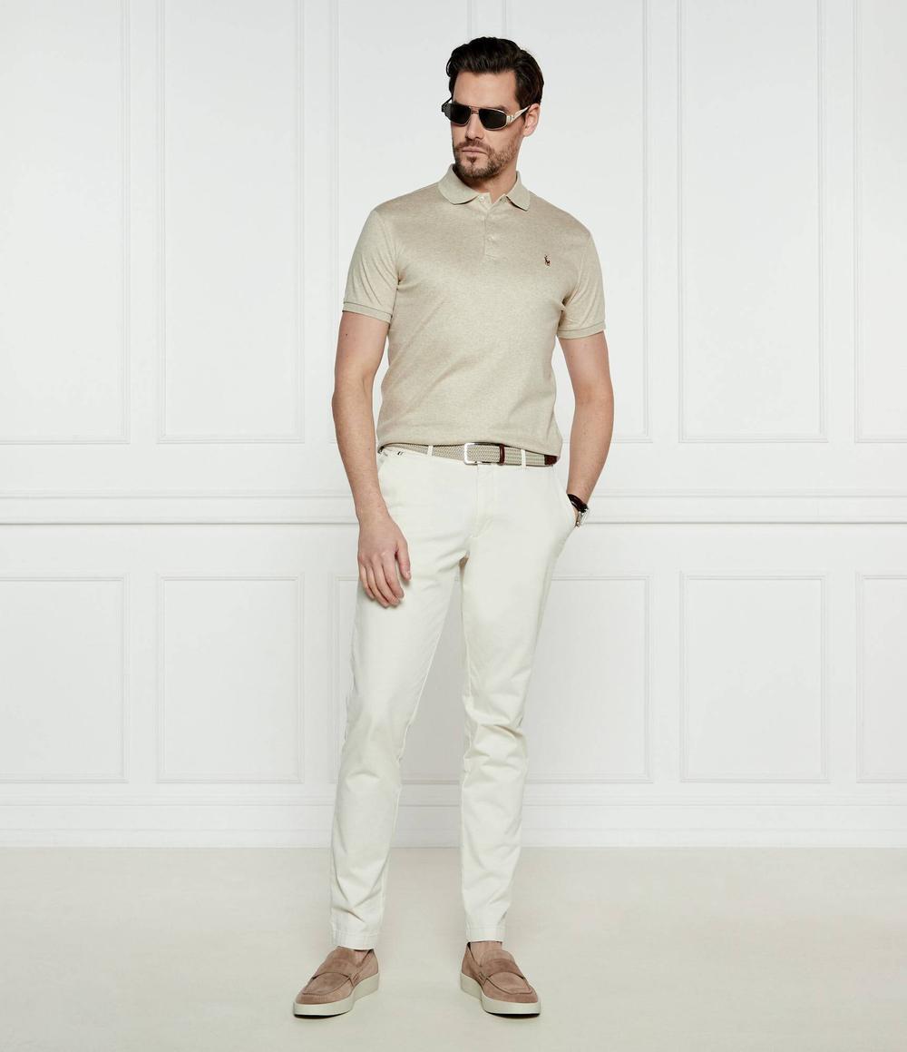Поло POLO RALPH LAUREN - бежевый(710704319)